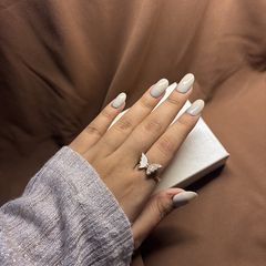 Butterfly Gold Plated Ring - Kridha