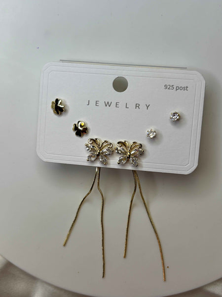 Butterfly Grace Earrings Set