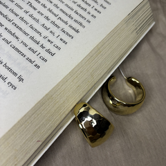 Muse Gold Plated Hoops - Kridha