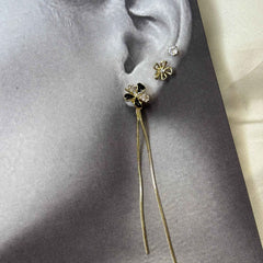 Flower Stud Earrings Set