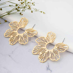 Golden Bloom Dangles