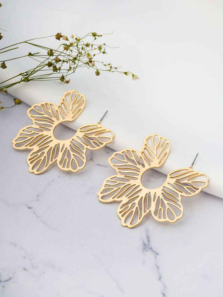 Golden Bloom Dangles