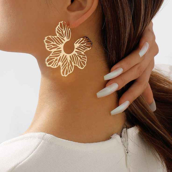 Golden Bloom Dangles