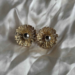 Golden Bloom Radiance Earrings