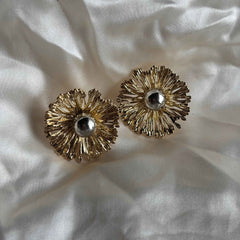 Golden Bloom Radiance Earrings