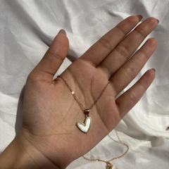 Golden Glow Heart Pendant - Kridha
