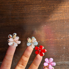Coral Bloom 4-in-1 Hair Accessory Set