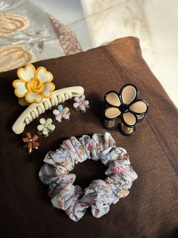 Sunshine Bloom 4-in-1 Hair Accessory Set
