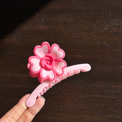 Coral Bloom 4-in-1 Hair Accessory Set