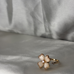 Ivory Blossom Spinner Ring