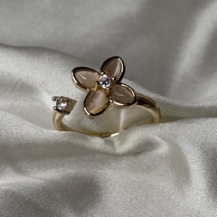 Petite Bloom Spinner Ring