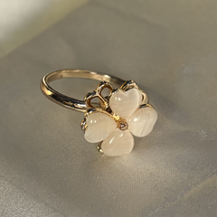 Luxe Petal Spinner Ring