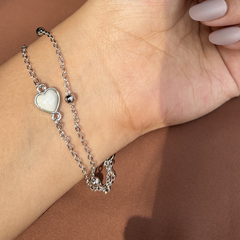 6 in One Oxidised Silver Set – Jhumka, Bracelet, Necklace + 3 Surprises - Kridha