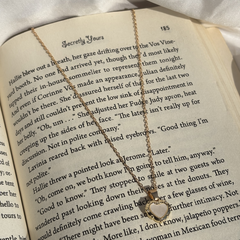 Vintage Golden Heart Charm Pendant - Kridha