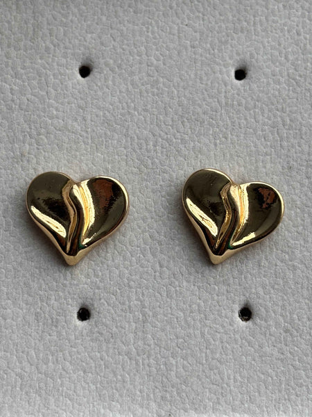 Heart Stud Earrings