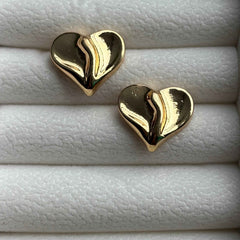 Heart Stud Earrings