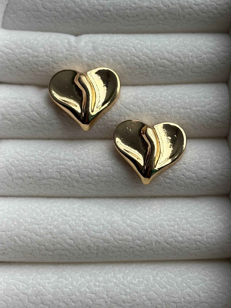 Heart Stud Earrings