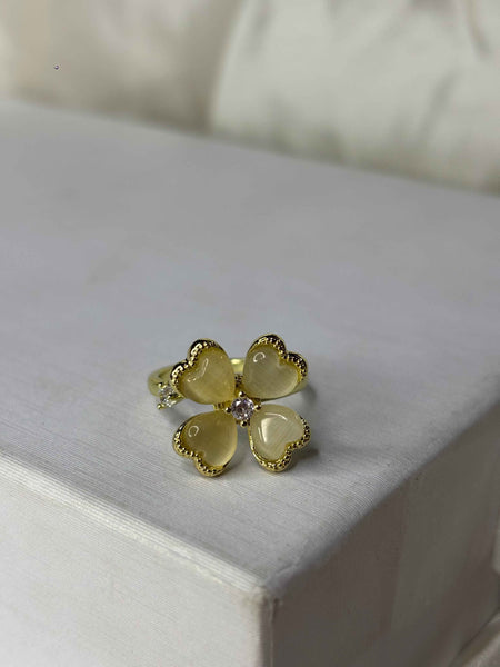 Luxe Petal Spinner Ring