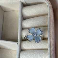 Ivory Blossom Spinner Ring