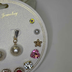 Pearl Glam Earring Set