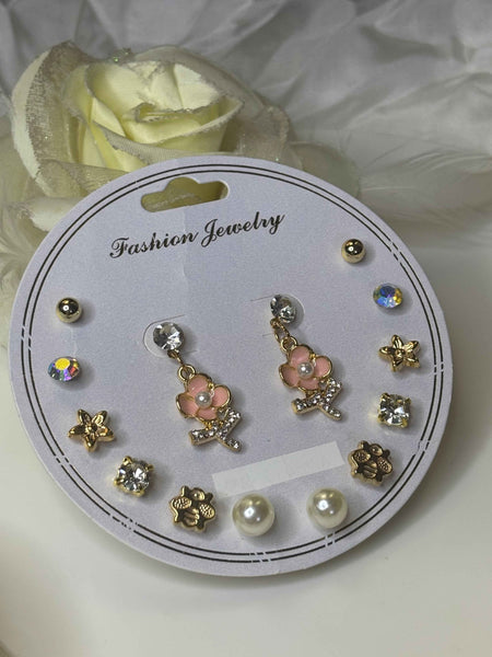 Tulip Stars Earring Set