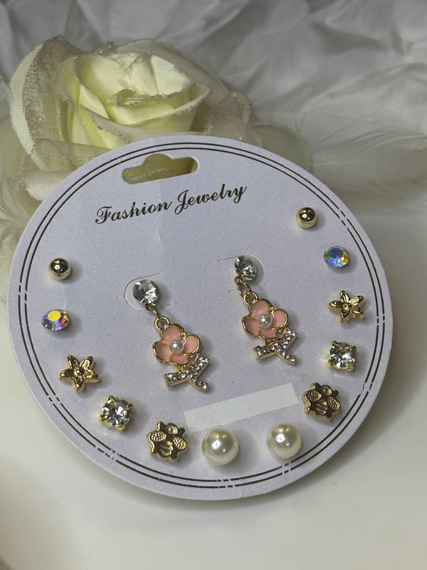 Tulip Stars Earring Set