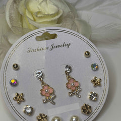 Tulip Stars Earring Set