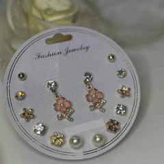Tulip Stars Earring Set