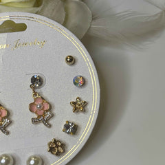 Tulip Stars Earring Set