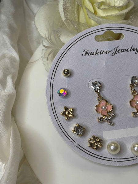 Tulip Stars Earring Set