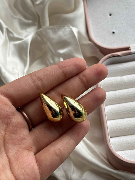 Water Drop Stud Earrings