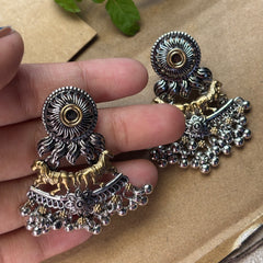 Ashva Ghungroo Jhumkas