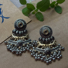 Ashva Ghungroo Jhumkas