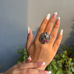 Aurora Peacock Ring