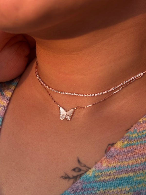 Butterfly Choker Set