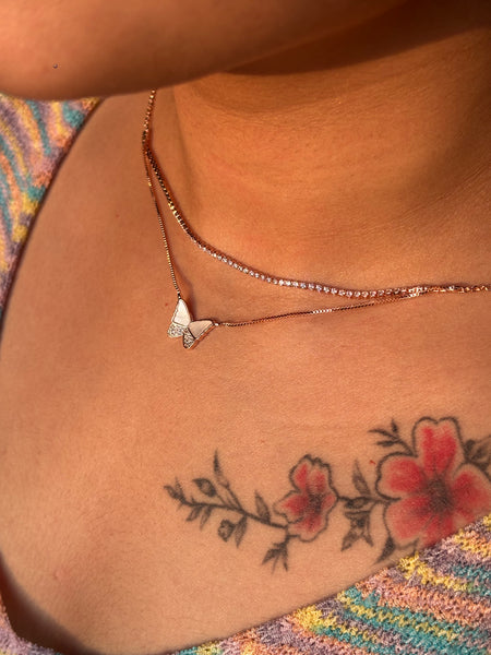 Butterfly Choker Set