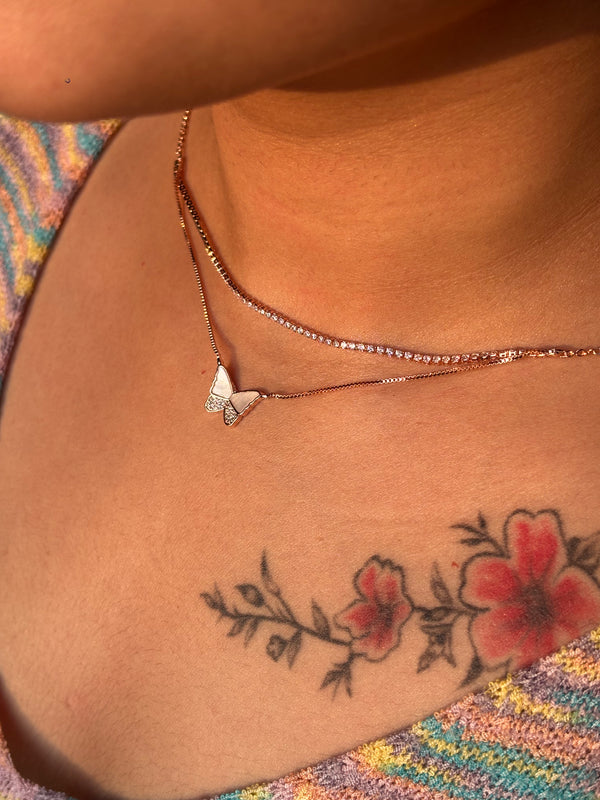 Butterfly Choker Set