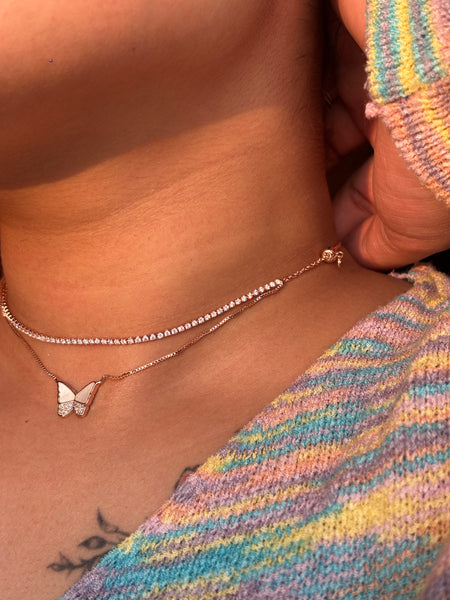 Butterfly Choker Set