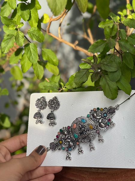 Divya Mayura Choker Set
