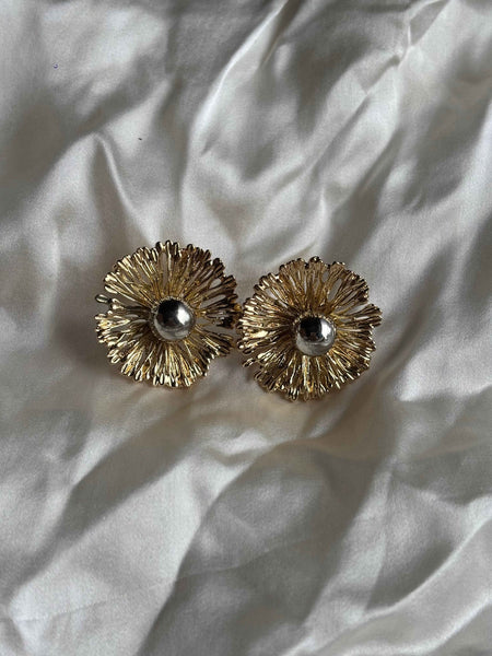 Golden Bloom Radiance Earrings