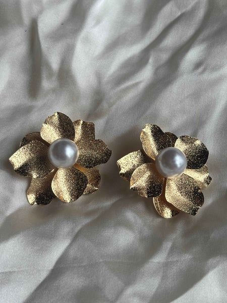 Golden Flora Studs