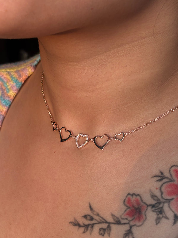 Heart Choker Set AD