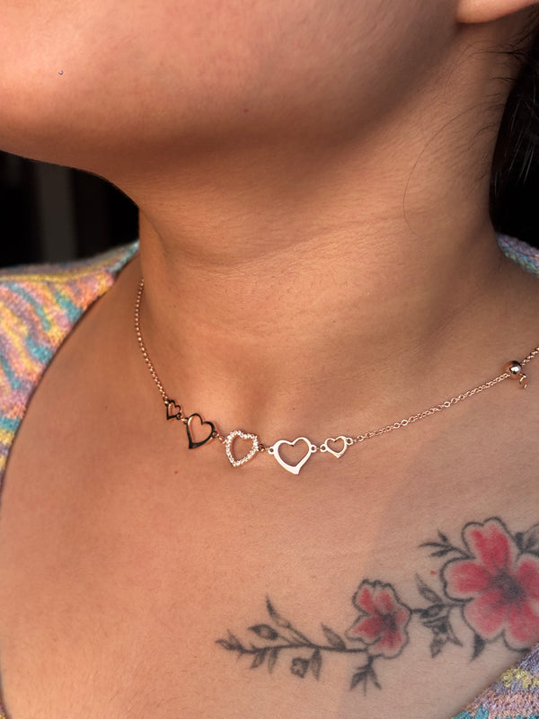 Heart Choker Set AD