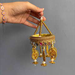 Golden Jhumar Hanging