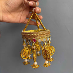 Golden Jhumar Hanging