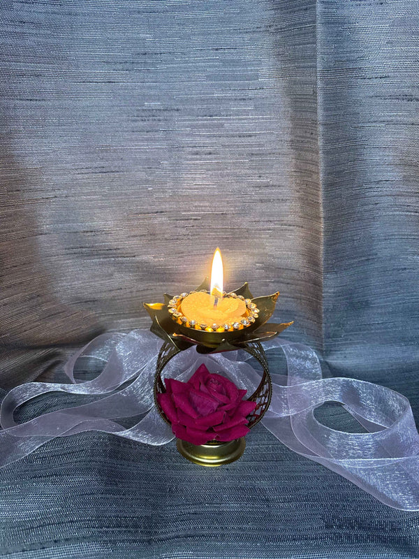 Rose Candle Stand