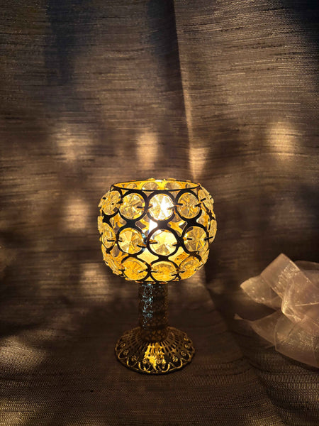Glass Candle Stand