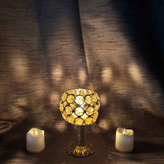 Glass Candle Stand