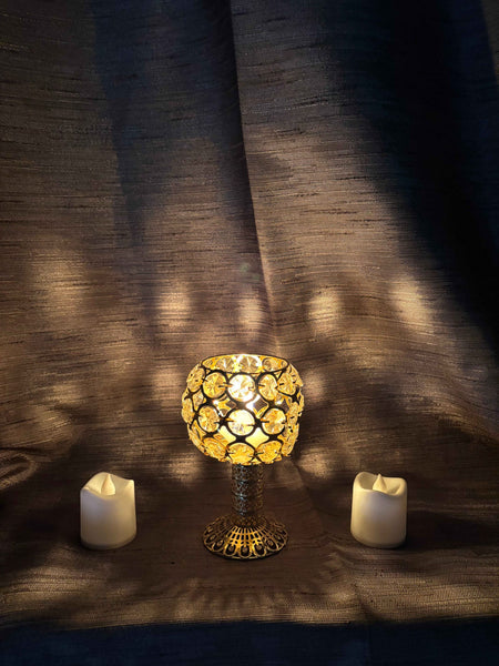 Glass Candle Stand