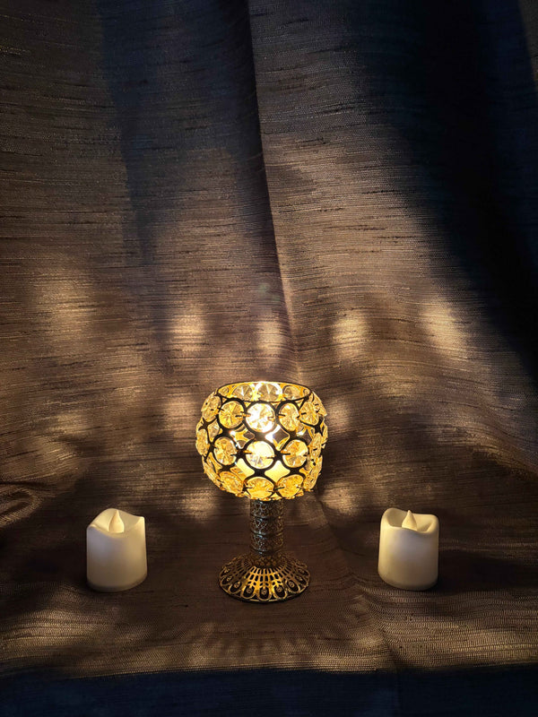 Glass Candle Stand